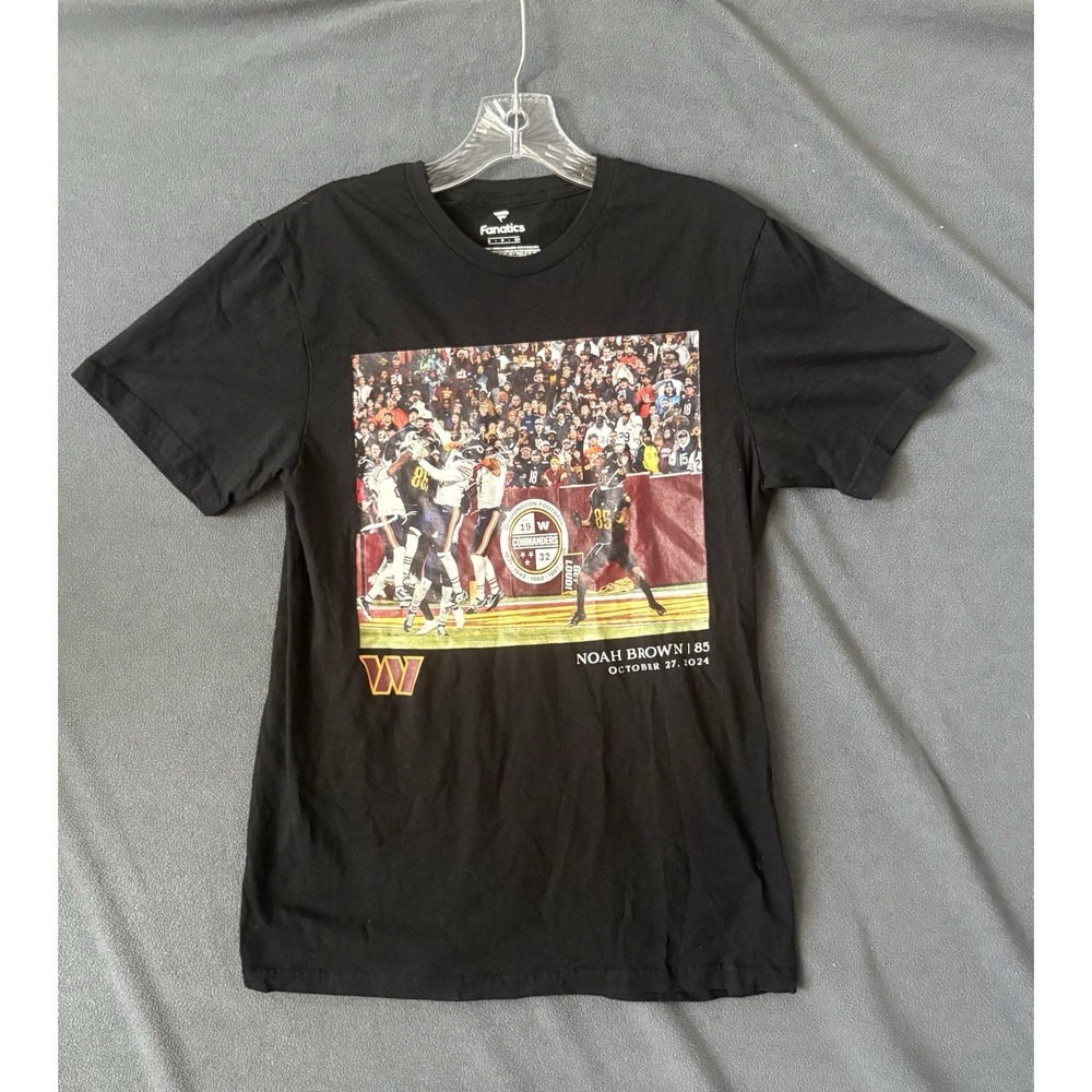 Fanatics Washington Commanders Noah Brown October 27, 2024 Hail Mary T-Shirt S